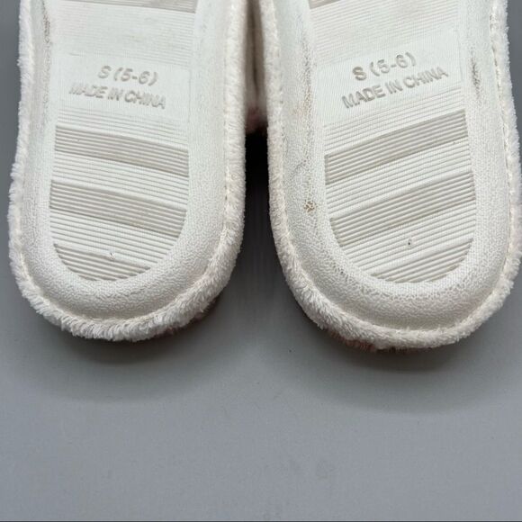 Kooba Good Vibes Sunrise Plush Slide On Slippers - Picture 5 of 6